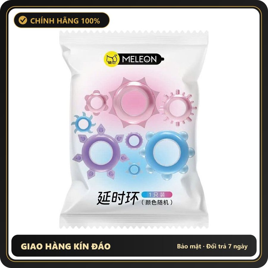 (Che Tên) Vòng Đeo Dương Vật Meleon - Bịch 1 Chiếc Giao Nhanh Toàn Quốc