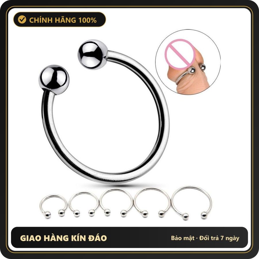 (Che Tên) Vòng Đeo Dương Vật Bằng Inox Size Nhỏ 3.5cm 718321 Giao Nhanh Toàn Quốc