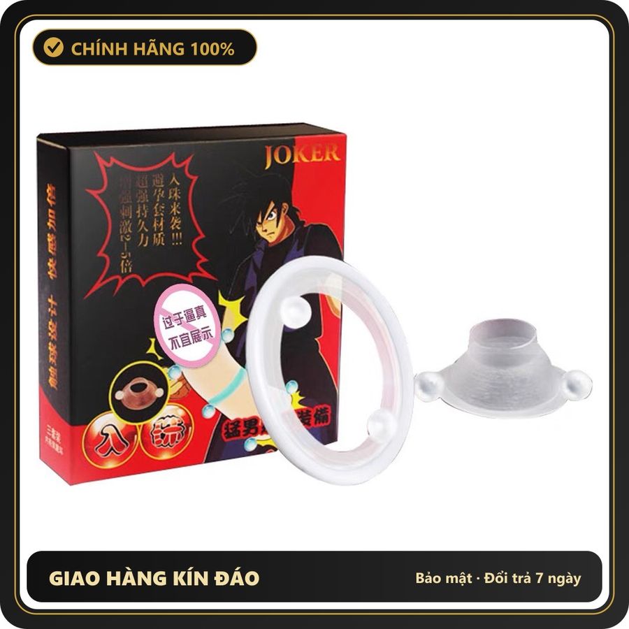 (Che Tên) Set 3 Vòng Đeo Dương Vật Bi Tròn Cọ Điểm G Tê Âm Đạo Hỗ Trợ 24/7