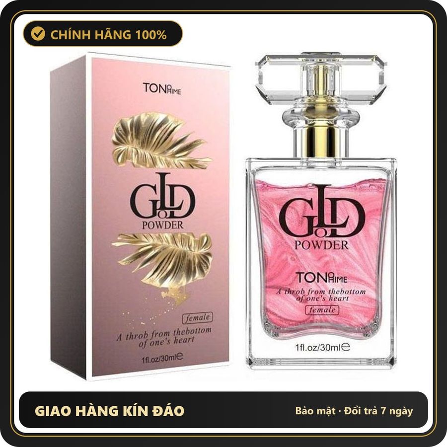 (Che Tên) Nước Hoa Kích Thích Nam Tonohime Gold Powder – Chai 30ml Hỗ Trợ 24/7