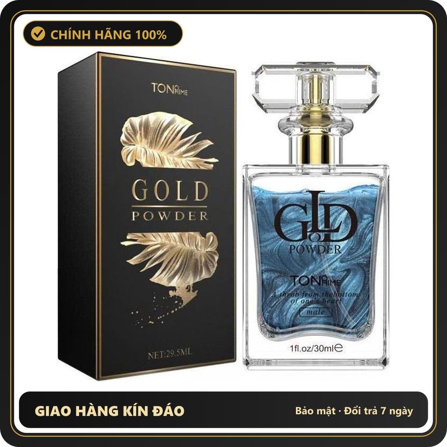 (Che Tên) Nước Hoa Kích Thích Nữ Tonohime Gold Powder – Chai 30ml Bảo Mật Tuyệt Đối