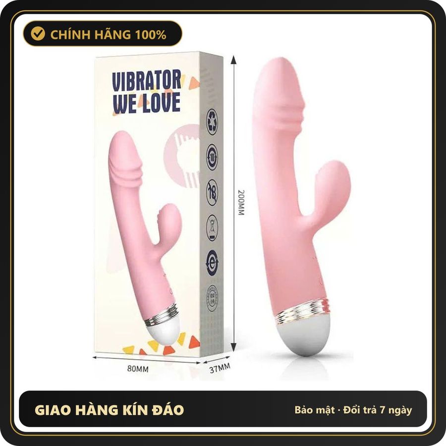 (Che Tên) Máy Rung G-Spot Vibrator We Love 10 Chế Độ Rung, Chống Nước Giao Nhanh Toàn Quốc