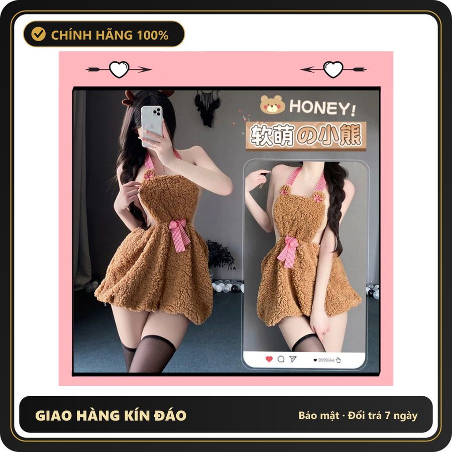 (Che Tên) Cosplay Hầu Gái Nhật Bản Anime Xinh Gợi Cảm Dễ Thương Dạng Áo Lông Mùa Đông - N891 Giao Nhanh Toàn Quốc