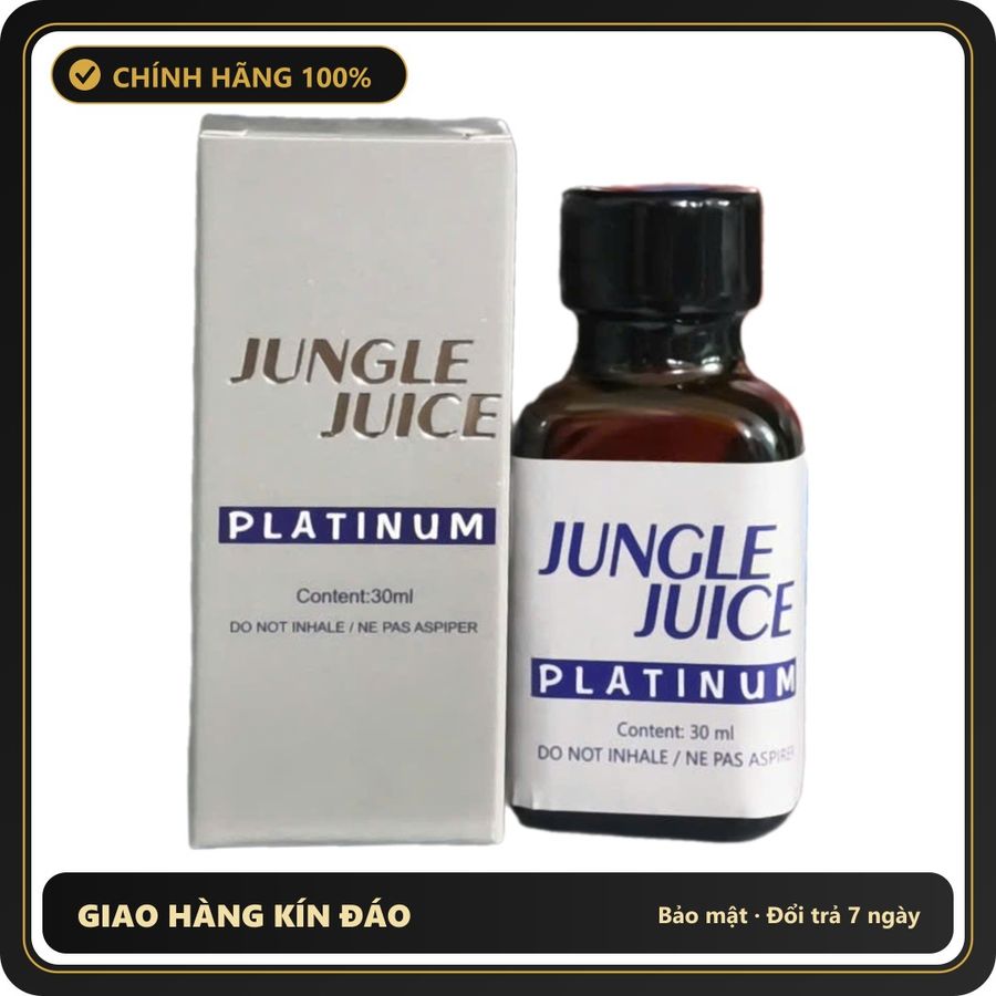 (Che Tên) Popper Jungle Juice Platinum USA 30ml Giao Nhanh Toàn Quốc