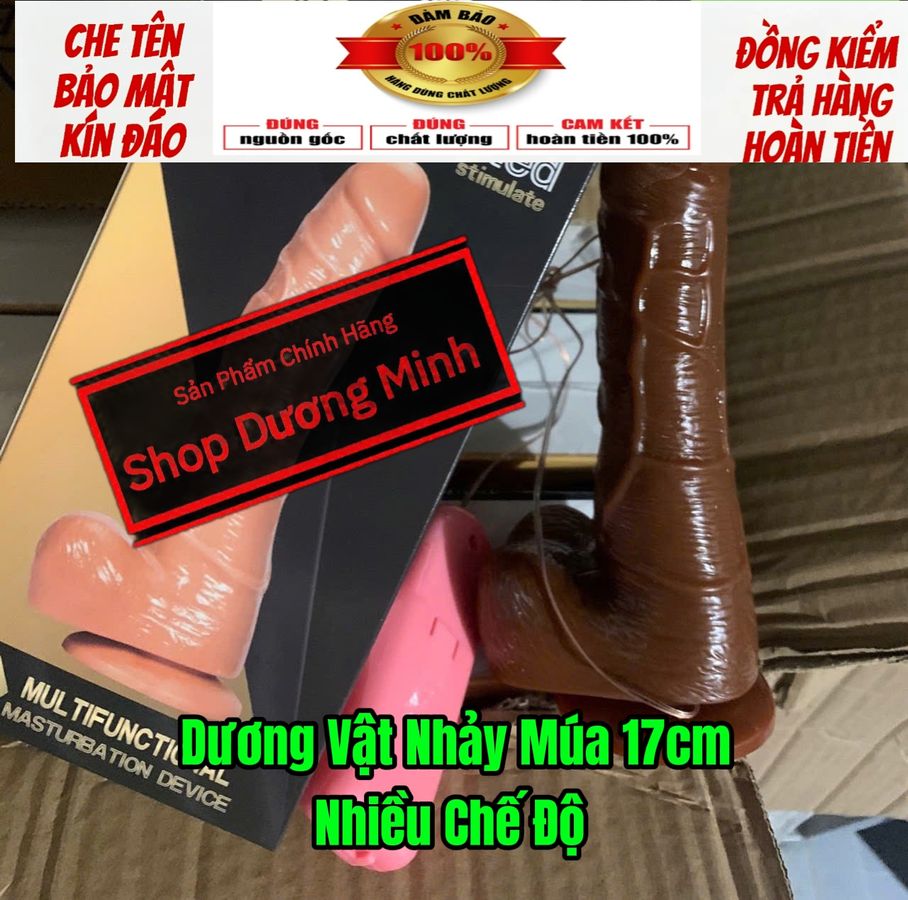 Dương vật giả 17cm , đồ chơi người lớn, hàng chính hãng cao cấp