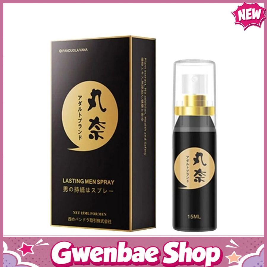 Chai Xịt Panduola Lasting Spray Black 15ml Chính Hãng Nhật Bản - Gwen Shop Chính Hãng