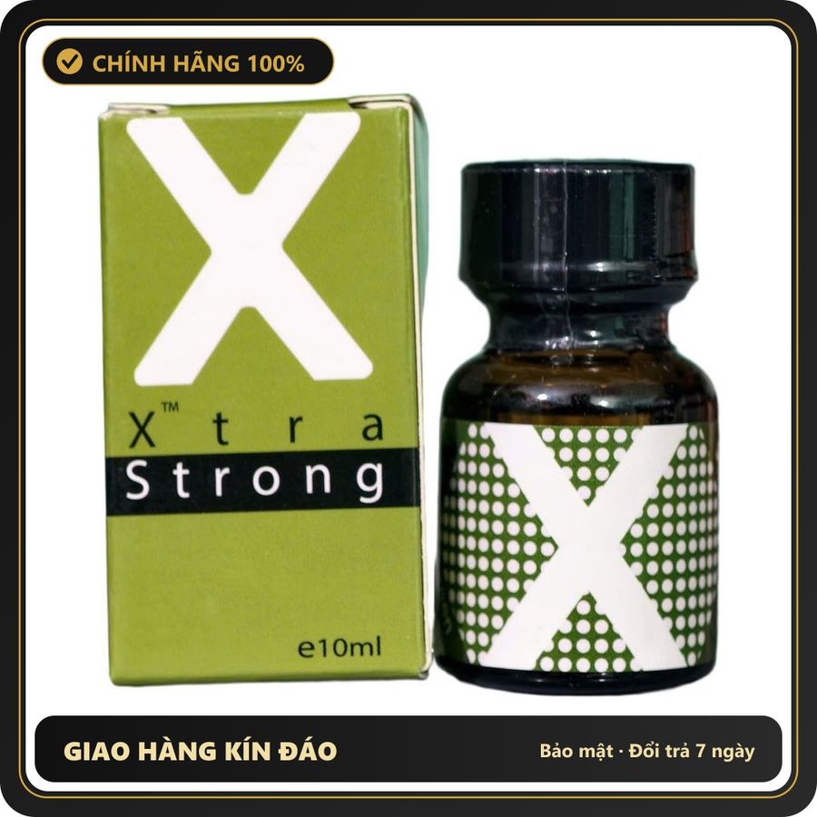 (Che Tên) Popper X™tra Strong Lime Green 10ml Hộp Trắng Kín