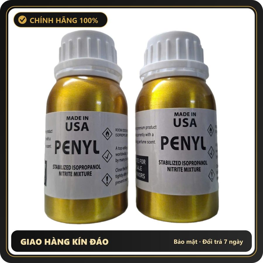 (Che Tên) Popper Khô Made In USA Penyl Yellow Siêu Mạnh Chuẩn Auth