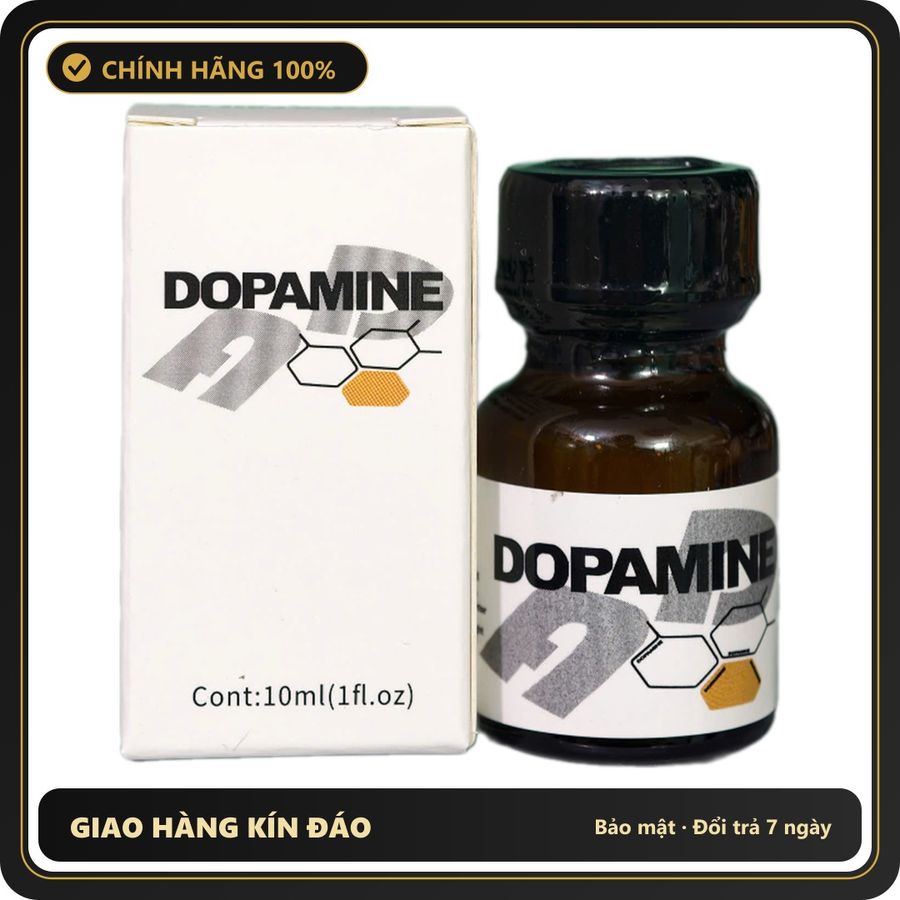 (Che Tên) Popper Dopaminee White 10ml Hỗ Trợ 24/7