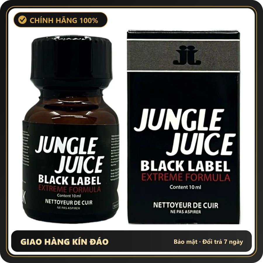 (Che Tên) Popper Jungle Juice Black Label 10ml Cao Cấp Bảo Đảm