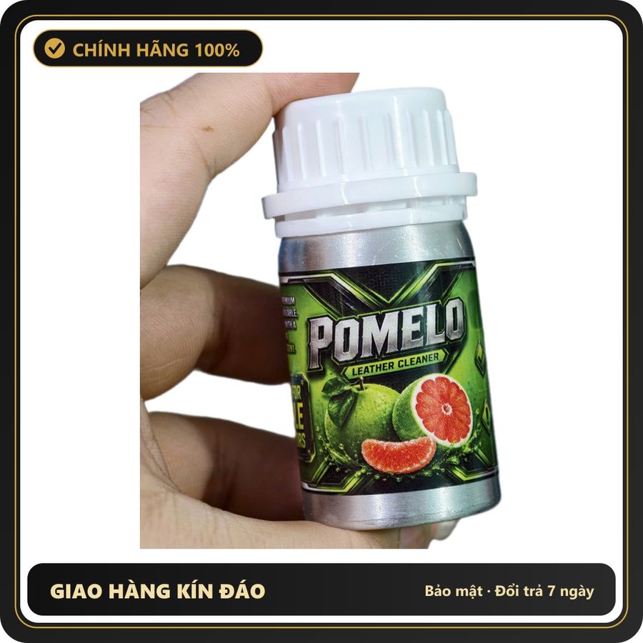 (Che Tên) Popper Khô Pomelo Leather Cleaner USA - Hàng Mới Về