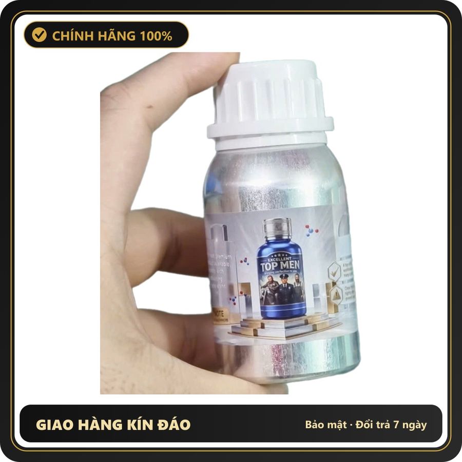 (Che Tên) Popper Khô Excellent Top Men Siêu Mạnh USA Hộp Trắng Kín