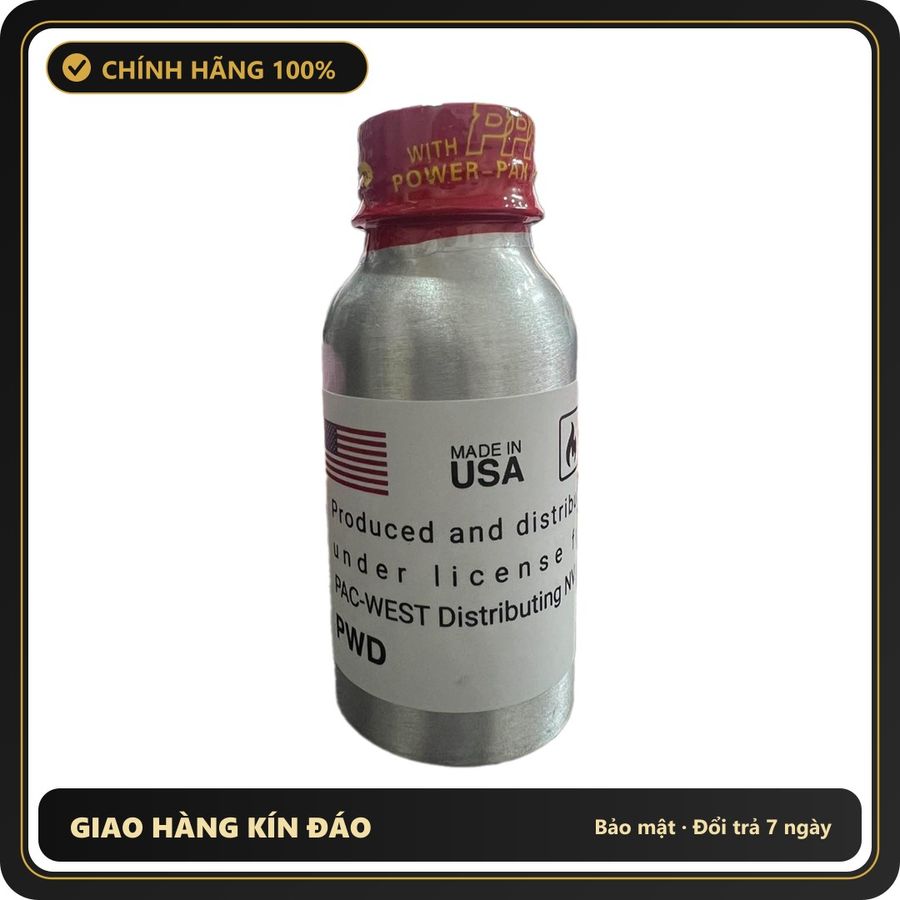 (Che Tên) Popper Khô Nắp Nhôm Made In USA Chính Hãng 60g Cao Cấp Bảo Đảm