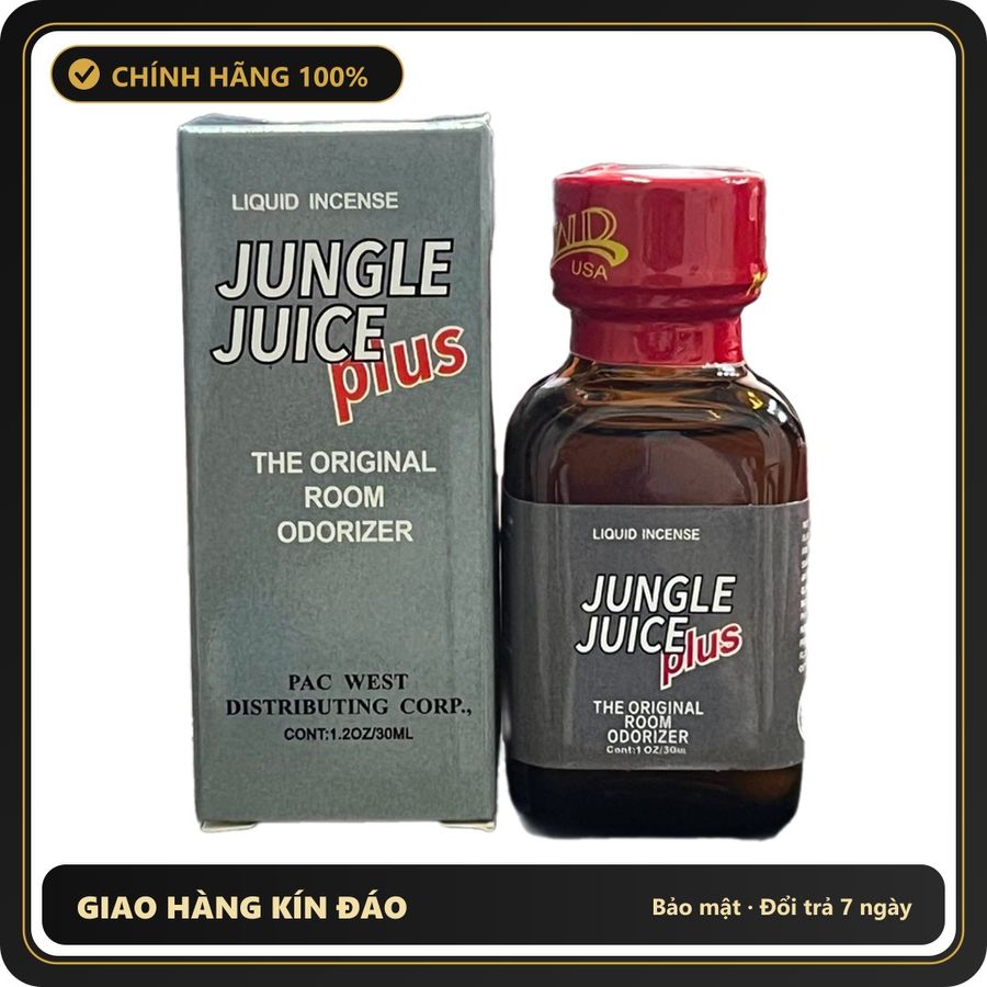 (Che Tên) Popper Jungle Juice Plus 30ml - Hàng Mới Về