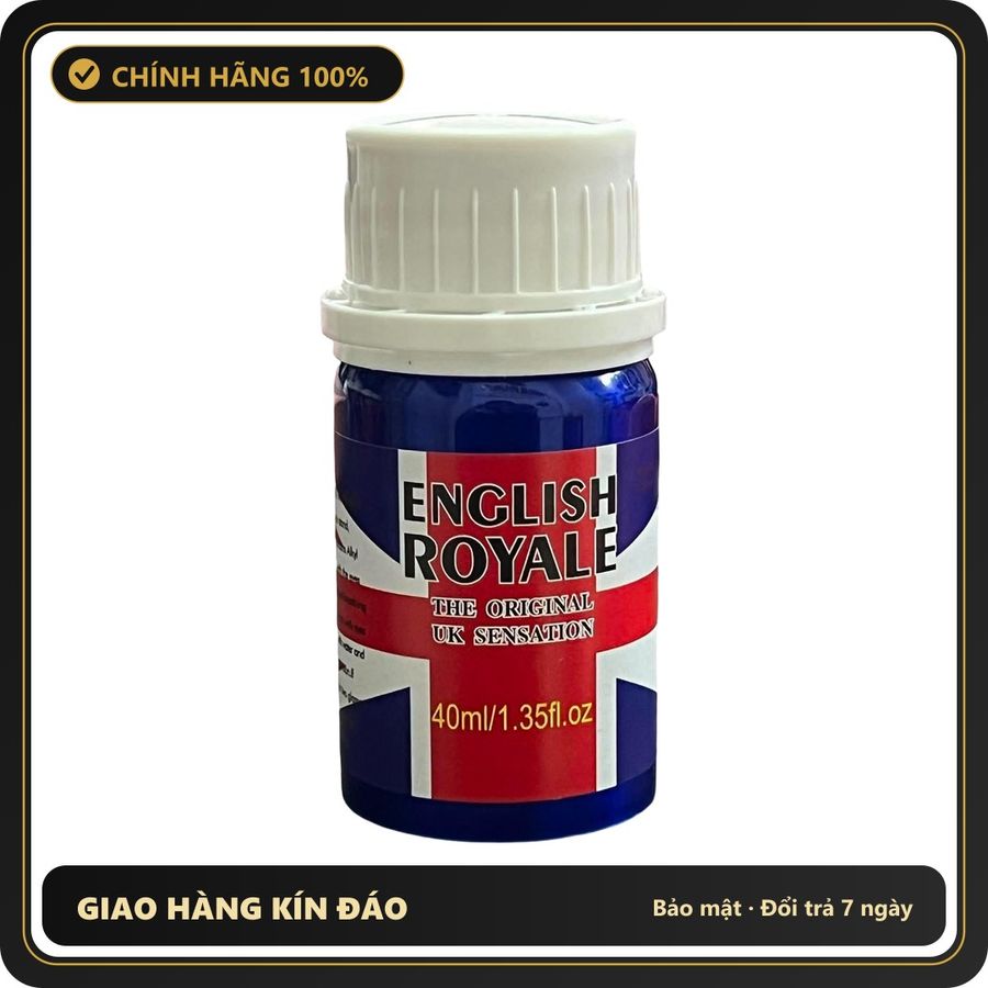 (Che Tên) Popper Khô English Royale USA 60g Hỗ Trợ 24/7