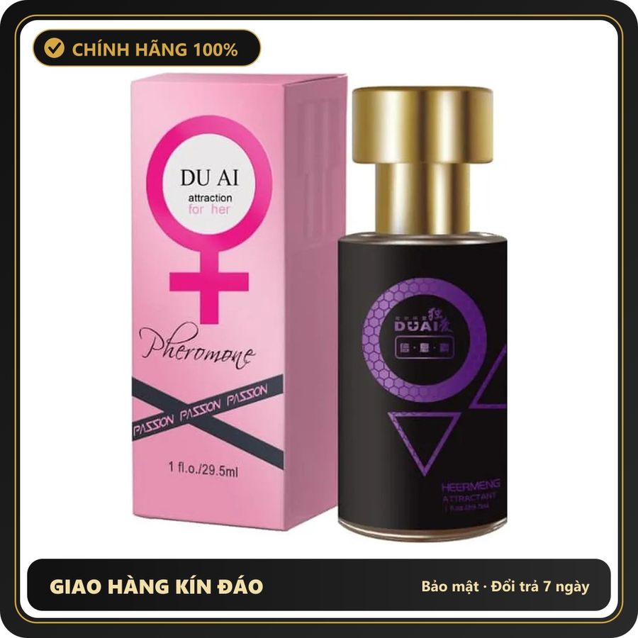 (Che Tên) Nước Hoa Tình Yêu Duai Atraction For Her – Chai 29.5ml Cao Cấp Bảo Đảm