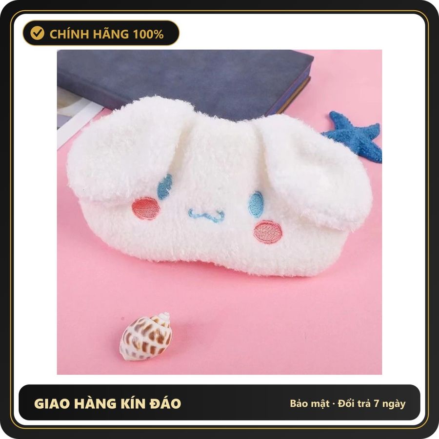 (Che Tên) Bịt Mắt Bé Thỏ - N187 Trắng Hộp Trắng Kín