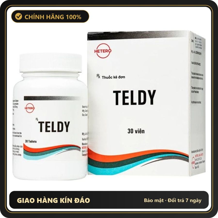 (Che Tên) HETERO 50/300/300mg – 30 Viên – Giải Quyết HIVV (ARVV) Chuẩn Auth
