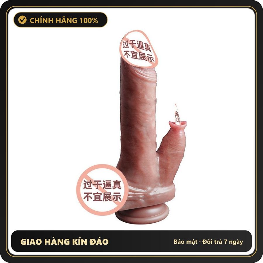 (Che Tên) Chim giả rung massage âm đạo cho nữ Meos Cao Cấp Bảo Đảm