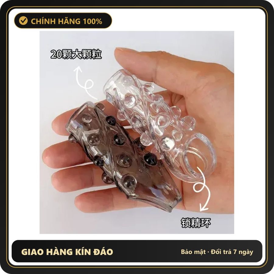 (Che Tên) Bao Cao Su Tăng Kích Cỡ 3Cm Meos Cao Cấp Bảo Đảm