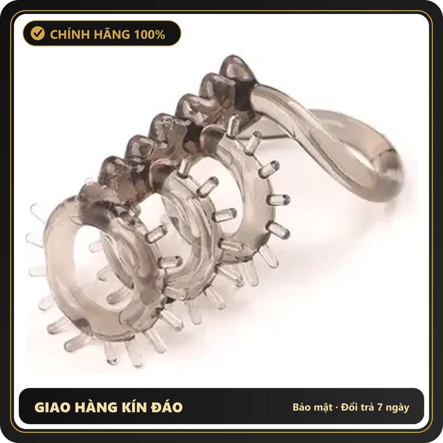 (Che Tên) Bao Cao Su Đôn Khúc Giữa2 Hạt Mềm Meos - Hàng Mới Về