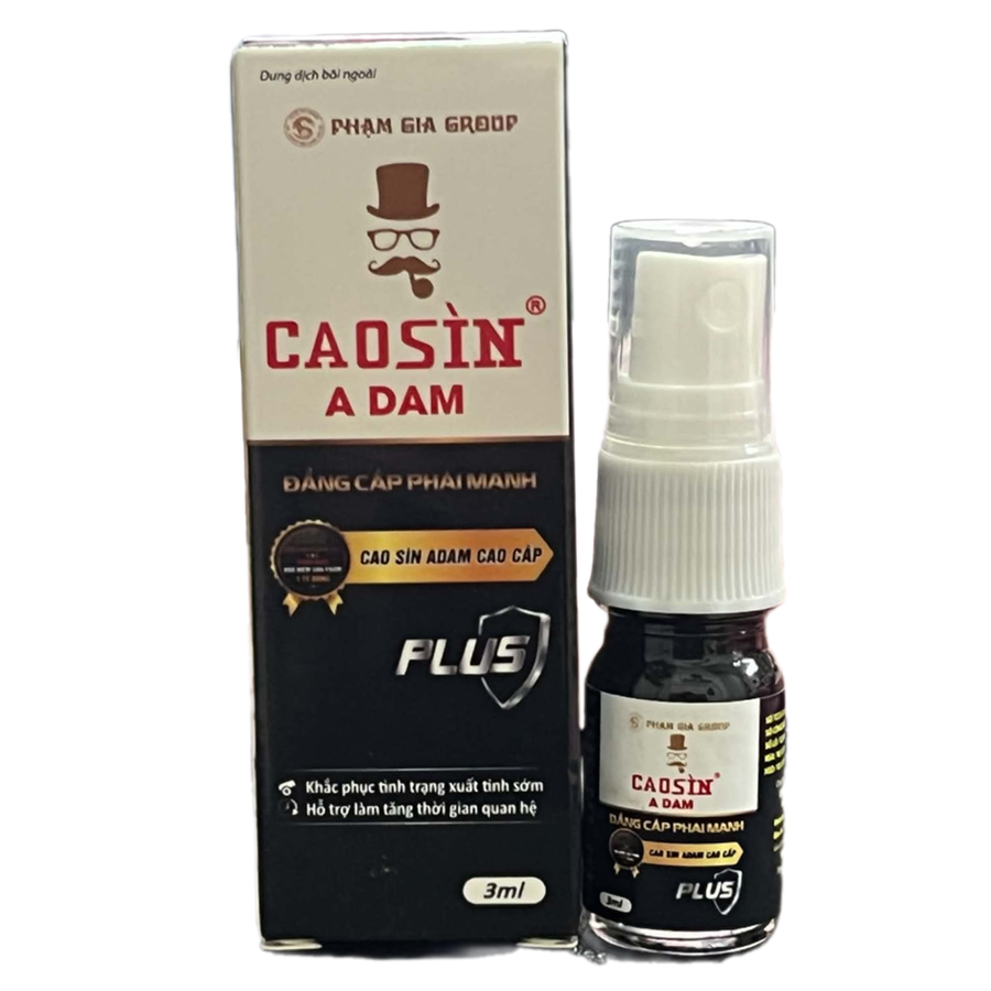 Sìn Sú Xịt Adam Plus 3ml