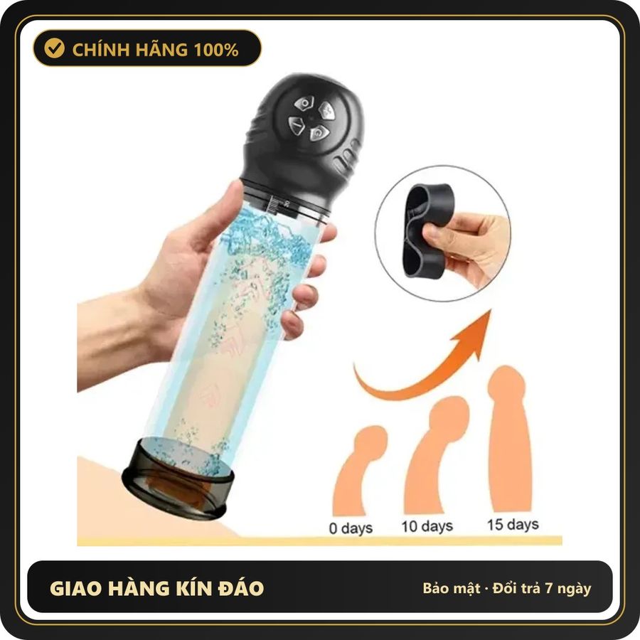 (Che Tên) máy tập làm tăng kích thước dương vật s Meos Chuẩn Auth