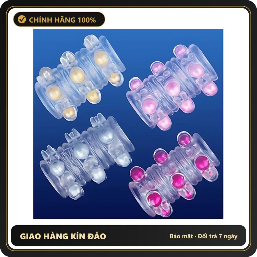 (Che Tên) Bao cao su đôn dên Jiuai gân râu Meos Giao Nhanh Toàn Quốc