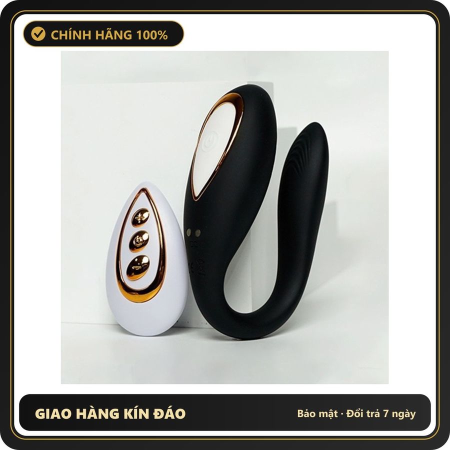 (Che Tên) Máy rung điều khiển từ xa Roseo BQ600 Meos Bảo Mật Tuyệt Đối