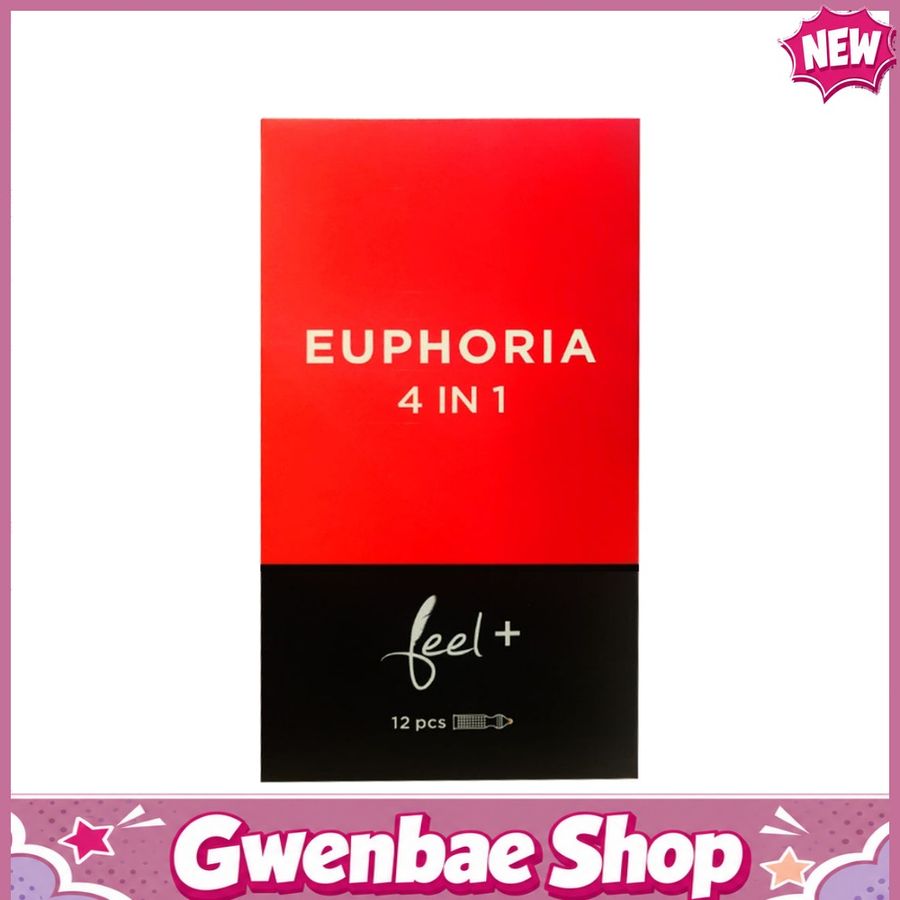 Bao Cao Su Kéo Dài Thời Gian, Hương Dâu Feel - Hộp 12 cái - Gwen Shop Chính Hãng