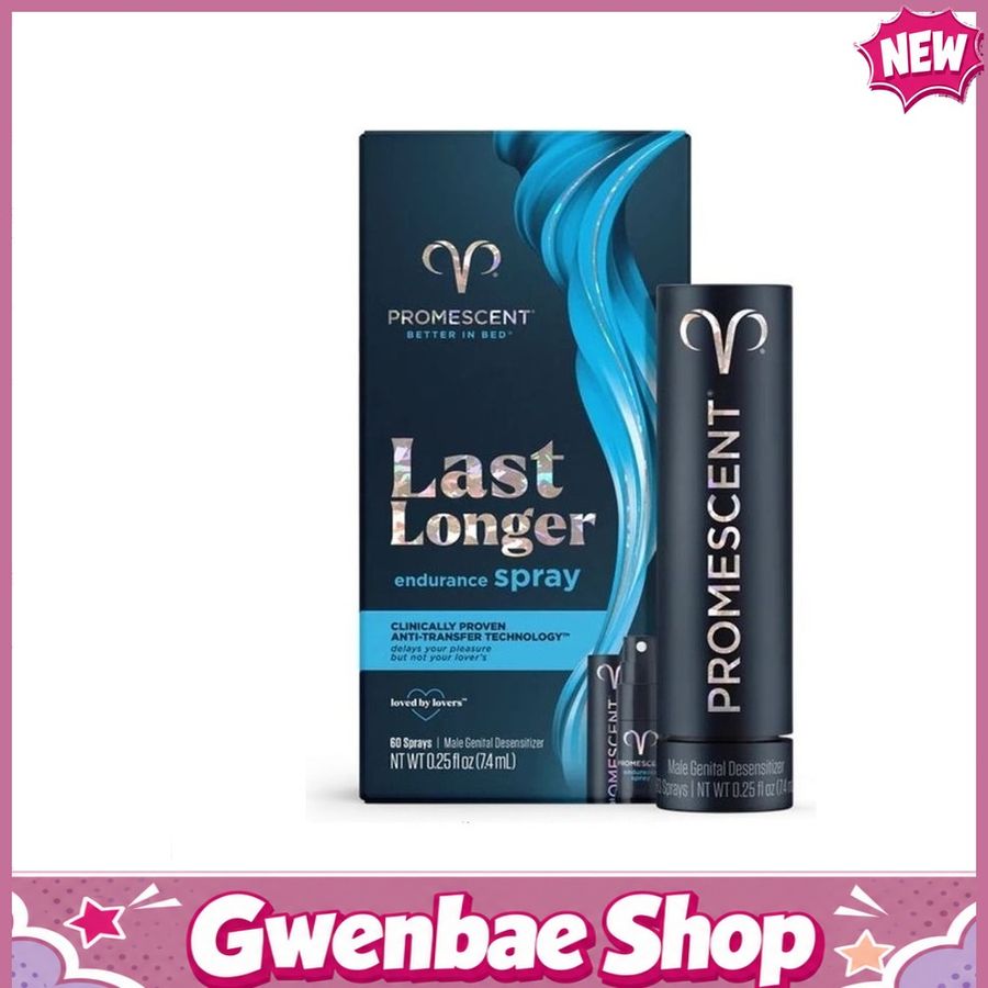 Chai Xịt Mỹ Hỗ Trợ Kéo Dài Thời Gian Cho Nam Promescent 7.4ml Chính Hãng - Gwen Shop Chính Hãng