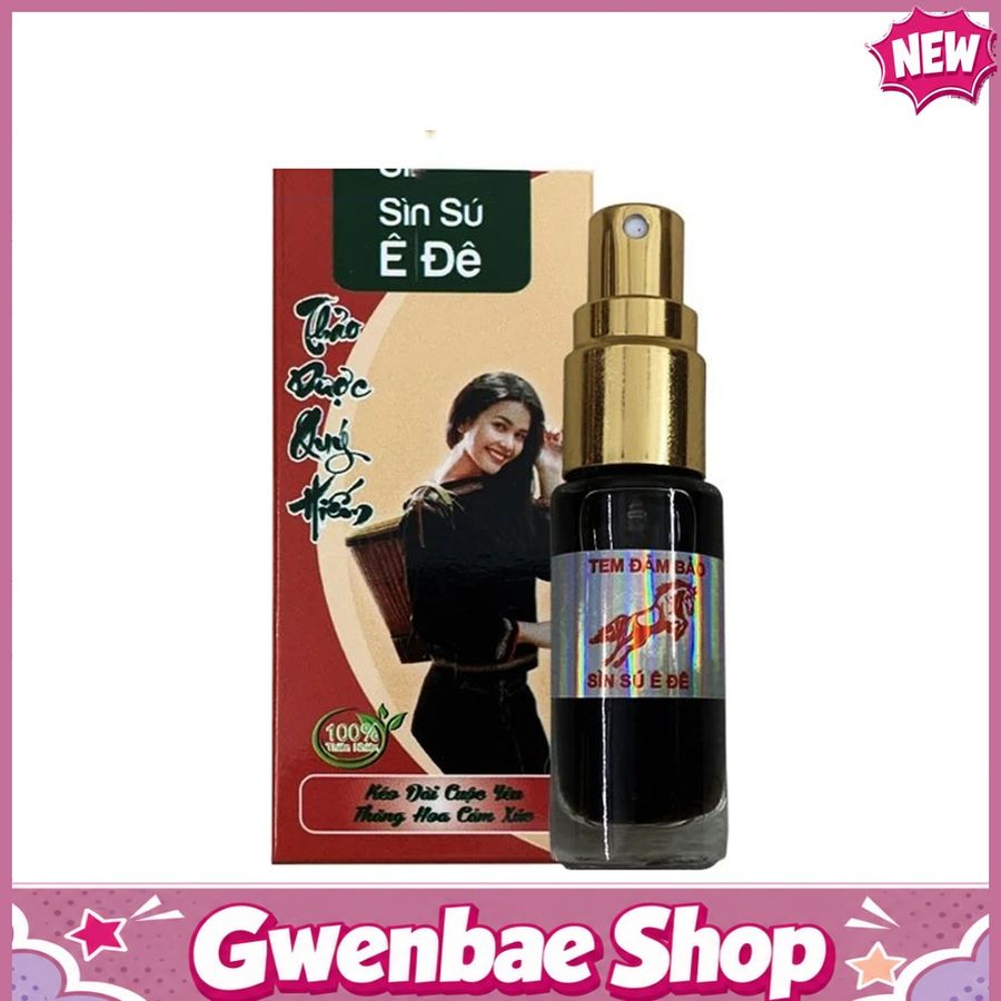 Xịt Sìn Sú Ê Đê Siêu Đậm Đặc 6ml Chuẩn Kéo Dài Thời Gian Hiệu Quả Chính Hãng - Gwen Shop Chính Hãng
