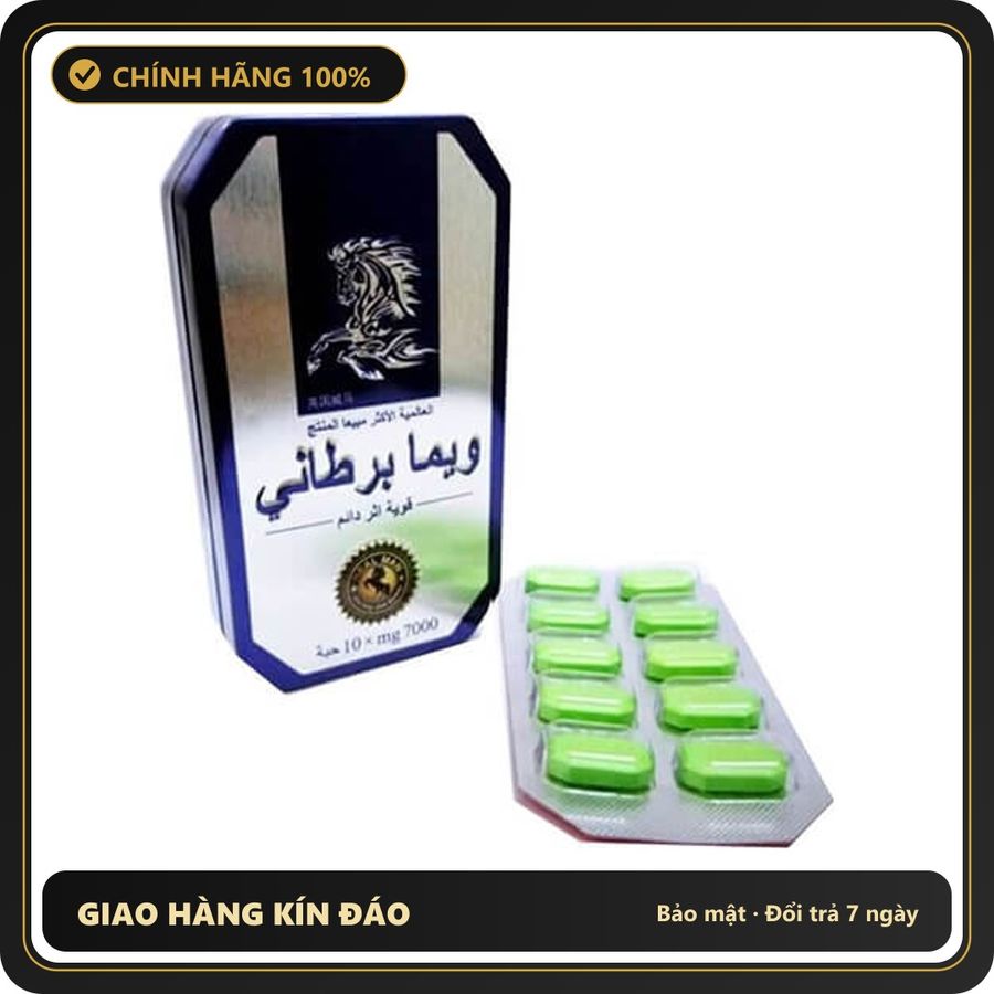 (Che Tên) Viên Uống Ngựa Thái 7000mg Cho Nam Chính Hãng Giao Nhanh Toàn Quốc