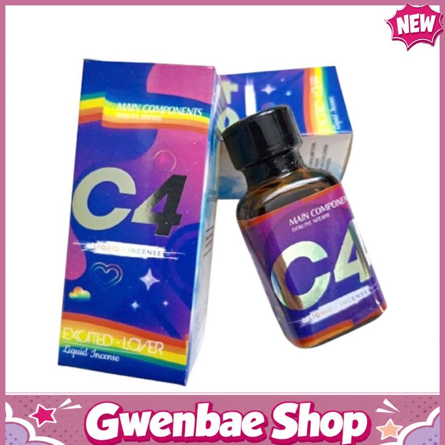 Chai Hít Popper C4 Main Componets 40ml USA 362560 Chính Hãng - Gwen Shop Chính Hãng