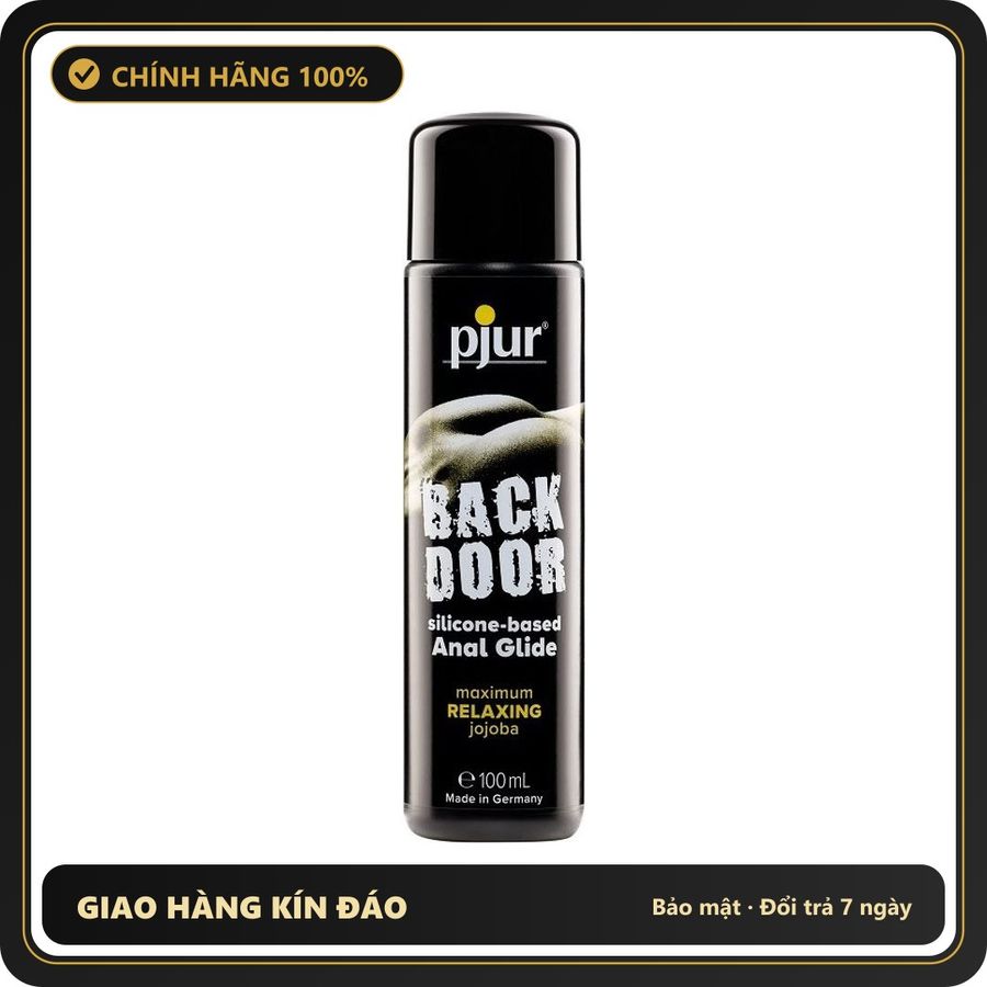 (Che Tên) Gel Hậu Môn Cửa Sau Gốc Silicon Pjur Backdoor Relaxing Chuẩn Auth