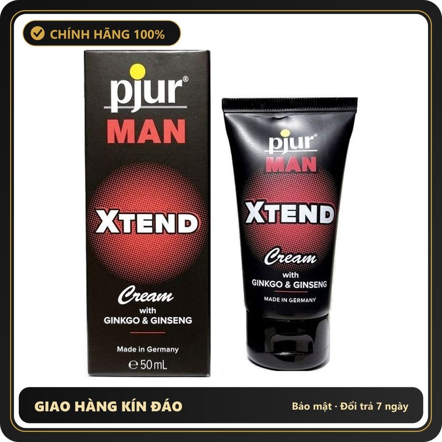 (Che Tên) Gel Tăng Sinh Lý Cho Nam Của Đức Pjur Man Xtend Chuẩn Auth