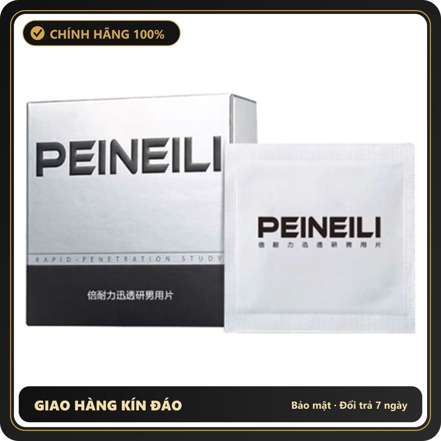 (Che Tên) Khăn Lau Chống Xuất Tinh Sớm Peineili 12s - Hàng Mới Về