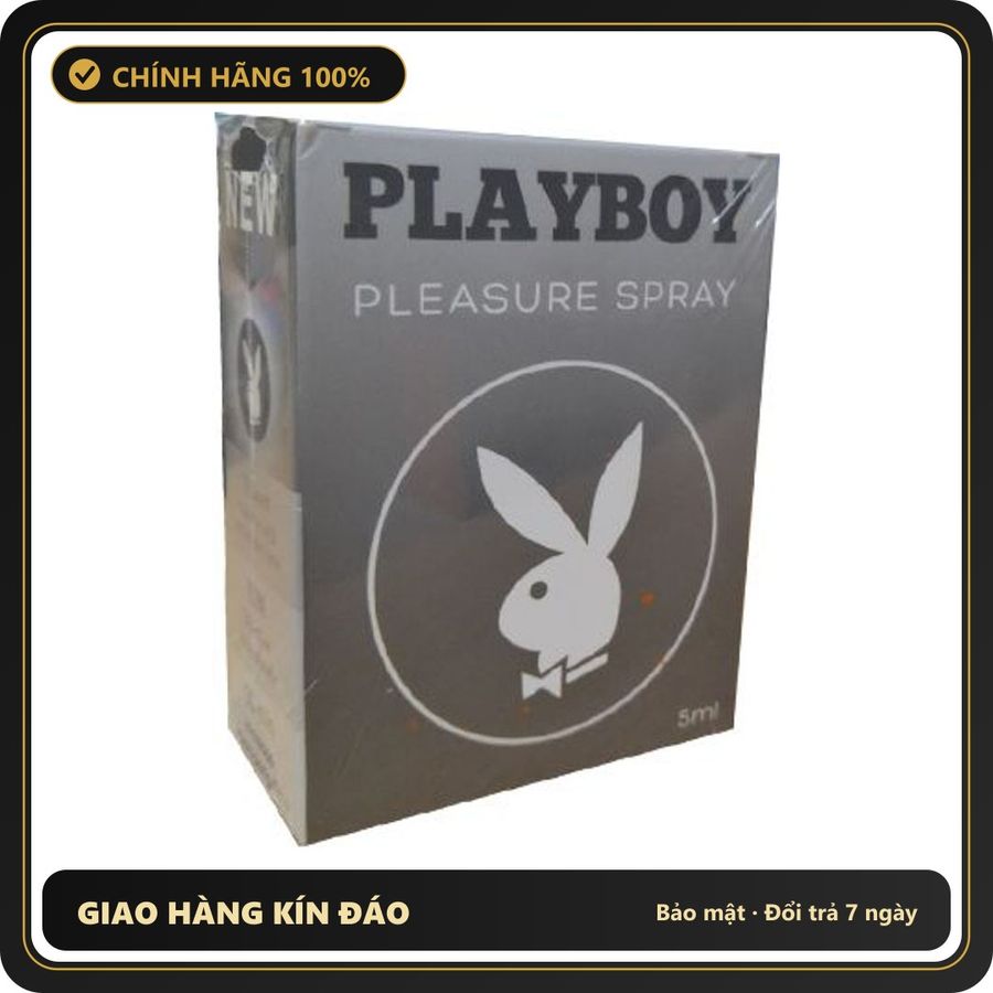 (Che Tên) Xịt PlayBoy Chính Hãng Mỹ Kéo Dài Thời Gian Cho Nam Kèm Gel Gói Jex - Hàng Mới Về