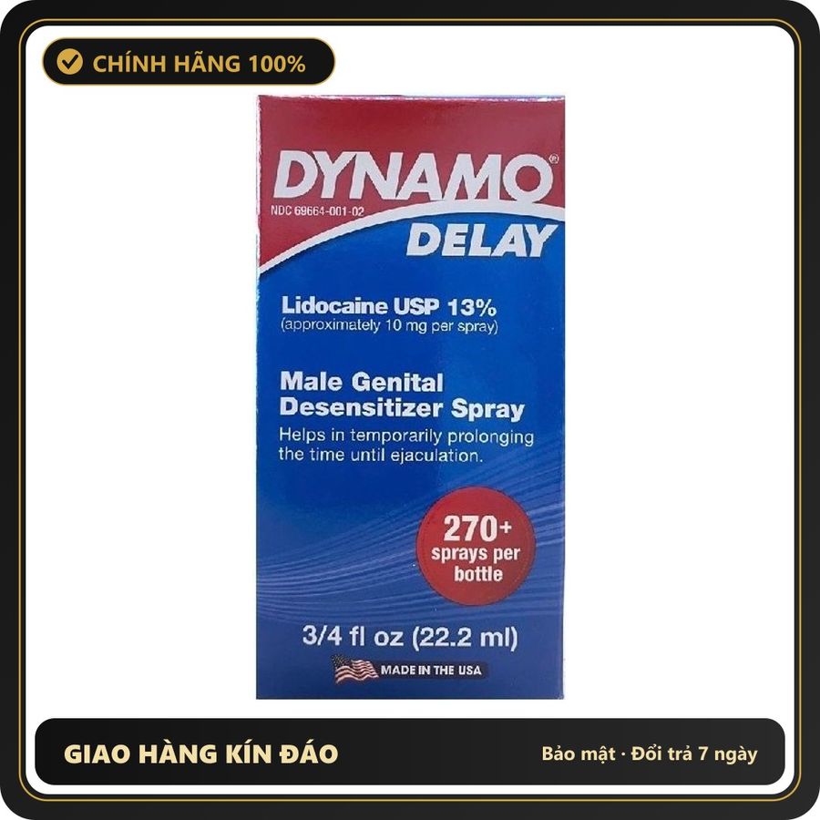(Che Tên) Xịt khử mùi kéo dài tg Dynamoo tinh chất thiên nhiên 22.2ml Bảo Mật Tuyệt Đối