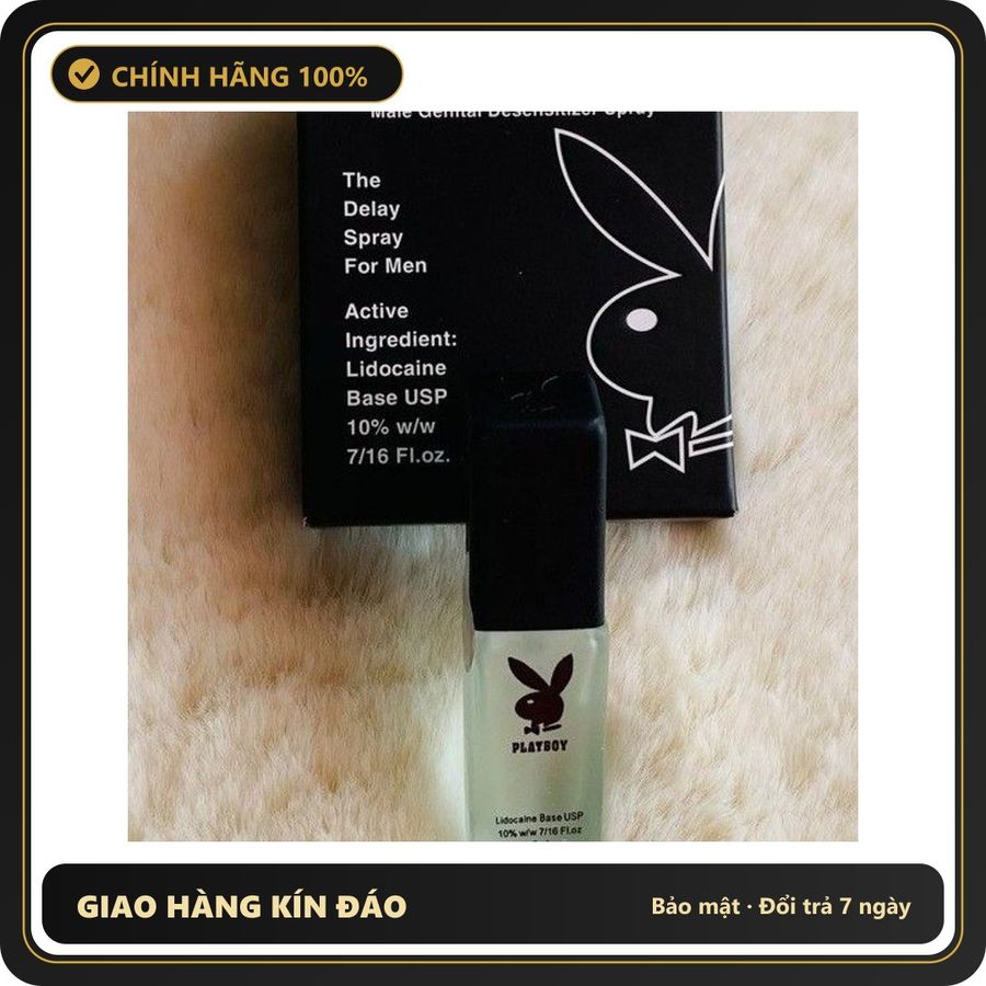 (Che Tên) Xịt Thơm Khử Mùi Playboyy 5ml - Nước Hoa Nam Chính Hãng, Thiết Kế Nhỏ Gọn, Tự Tin Và Dễ Sử Dụng Hộp Trắng Kín