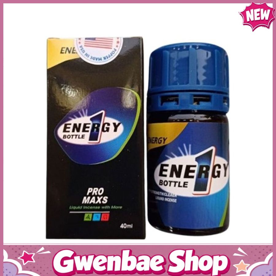 Chai Hít Tăng Khoái Cảm Popper Energy Bottle 1 40ml 330341 Chính Hãng - Gwen Shop Chính Hãng