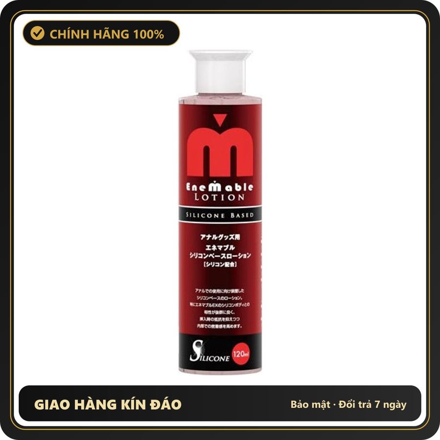 (Che Tên) Gel bô.i trơ.n Dành Cho Cửa Sau Enemable Nhật Bản 120ml Chuẩn Auth