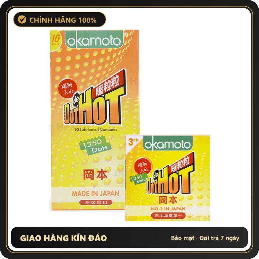 (Che Tên) Bcs Okamoto Dot De Hot Gai Nóng Ấm Bảo Mật Tuyệt Đối