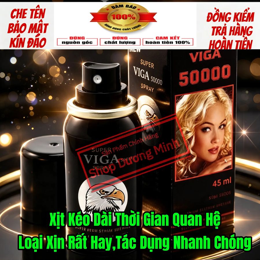 ( Hàng Chính Hãng USA) Xịt Cương Cứng, Kéo Dài Thời Gian Quan Hệ, Tác Dụng Nhanh Chóng, Xịt Là Cứng Ngay