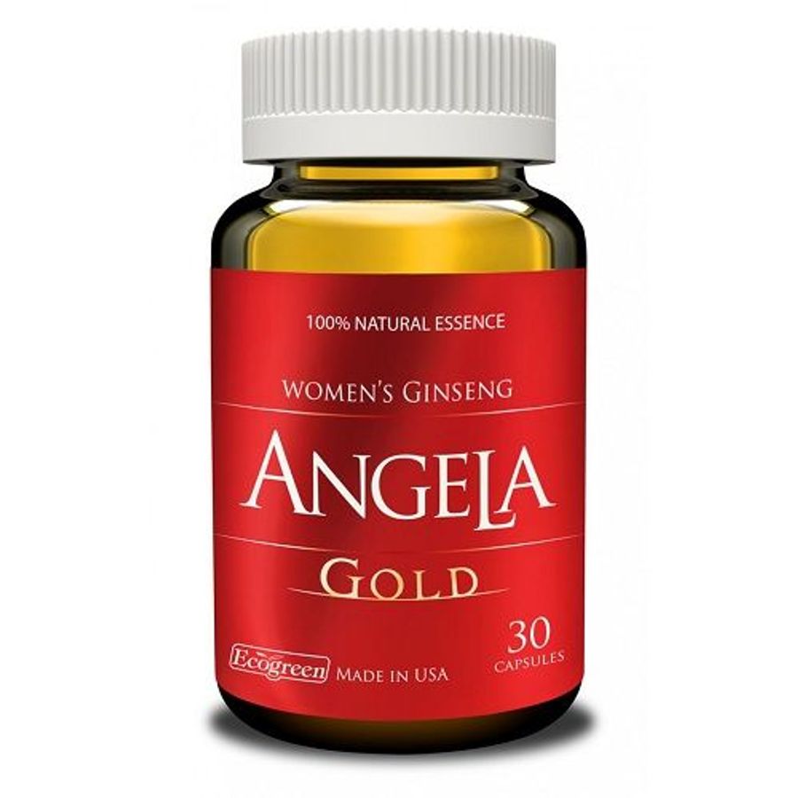 Angela Gold - Viên uống cân bằng nội tiết tố nữ, giúp đẹp da Sâm hộp 1 lọ 30 viên Giao Kín Đáo