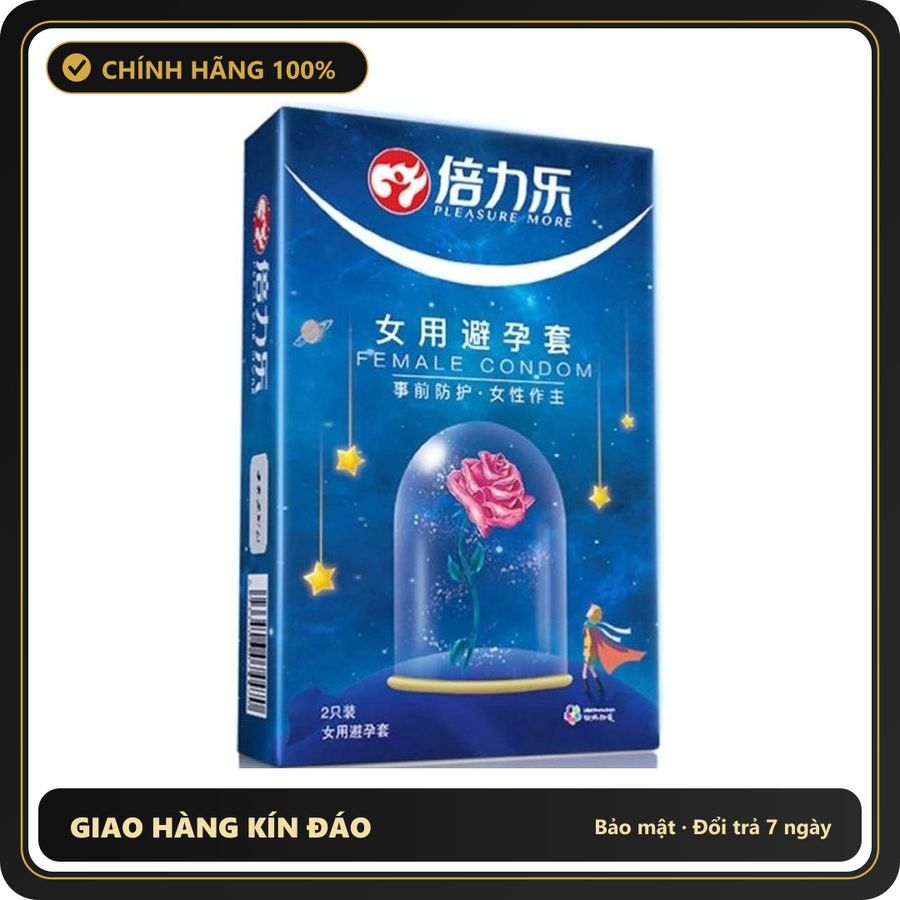 (Che Tên) Bao Cao Su Nữ Giới Mỏng Trơn Female Condom - 2s Giao Nhanh Toàn Quốc