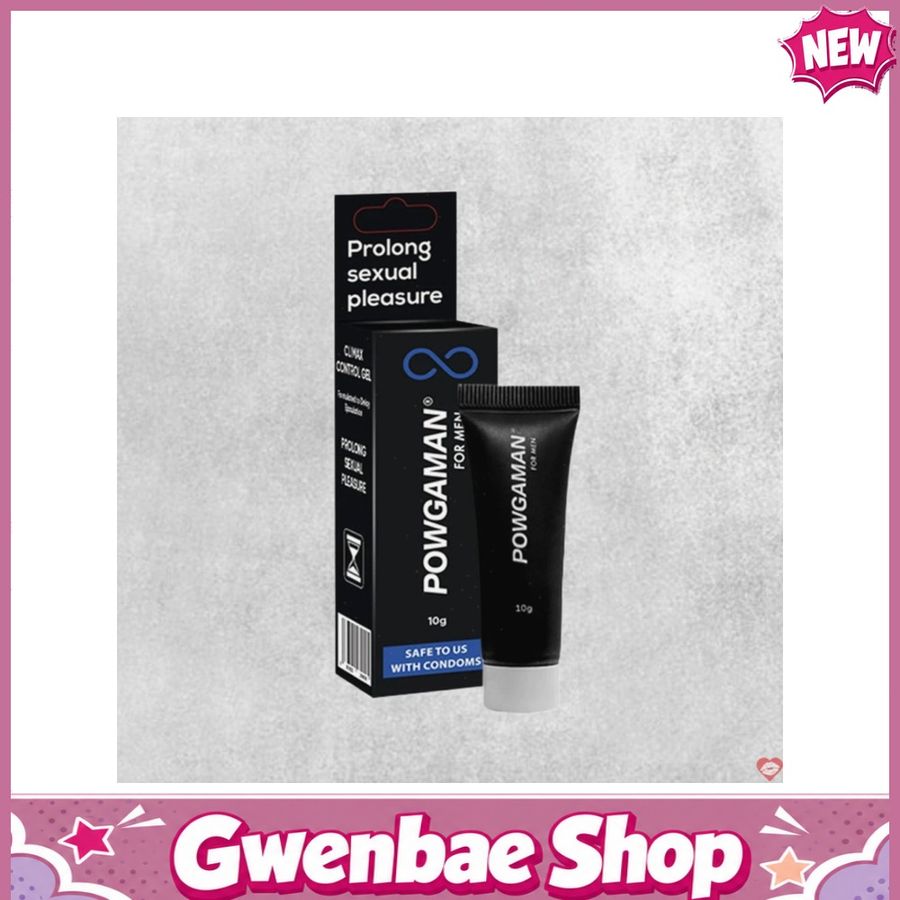 Gel bôi Powgaman kéo dài thời gian quan hệ tăng khoái cảm chai 10gr 348970 Chính Hãng - Gwen Shop Chính Hãng