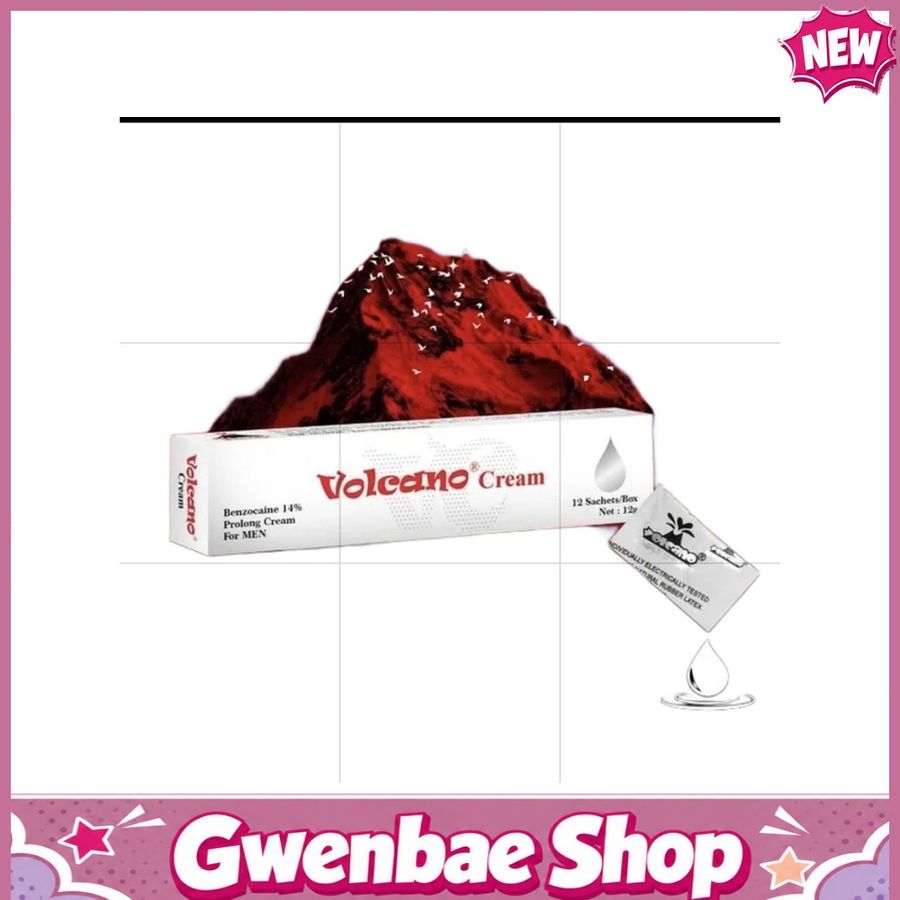 Gel Volcano Kéo Dài Thời Gian Nam Giới - Dạng Gói 1g Chính Hãng - Gwen Shop Chính Hãng