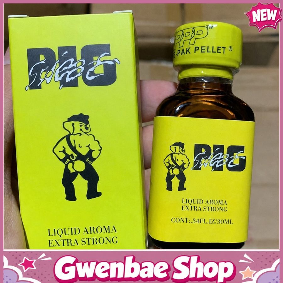 Chai hít tăng khoái cảm Popper PIG 30ml Popper khô 30ml usa Chính Hãng - Gwen Shop Chính Hãng