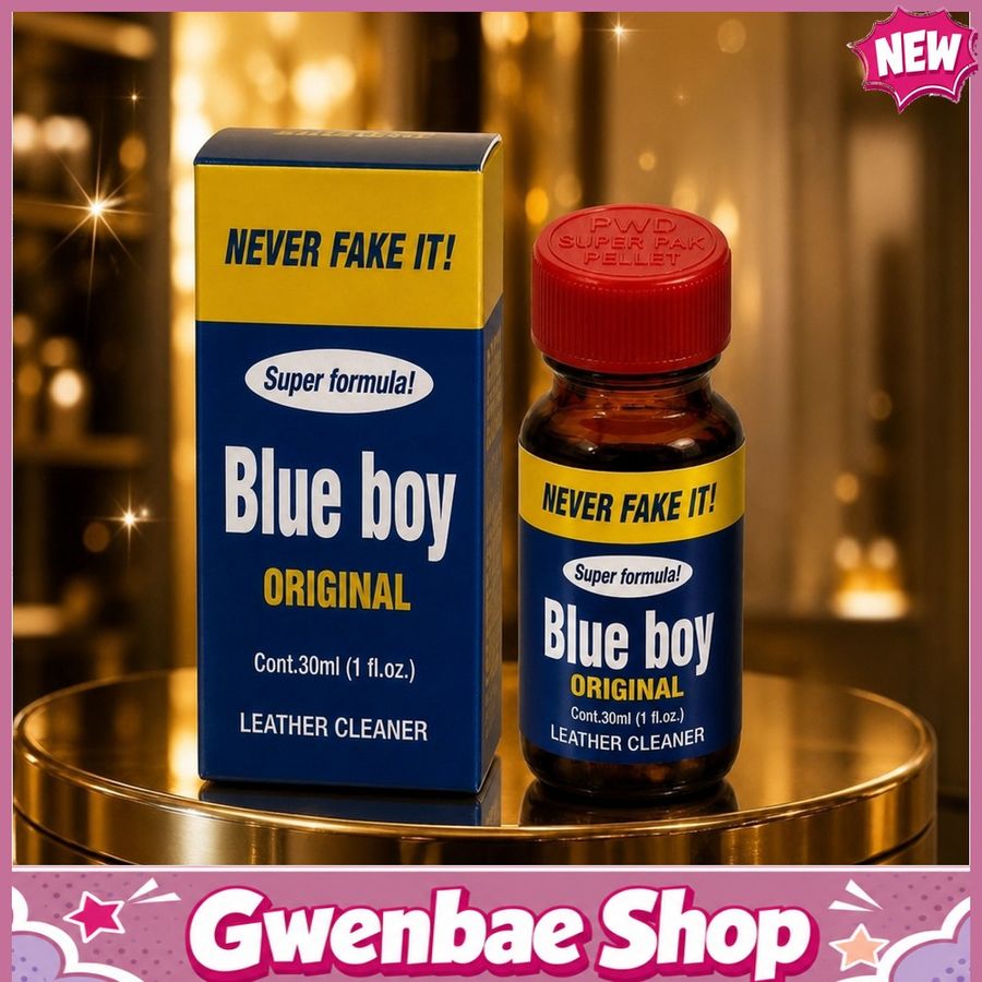 Chai hít tăng khoái cảm Popper Blue boy 30ml Chai Hít Popper 30ml USA Chính Hãng - Gwen Shop Chính Hãng